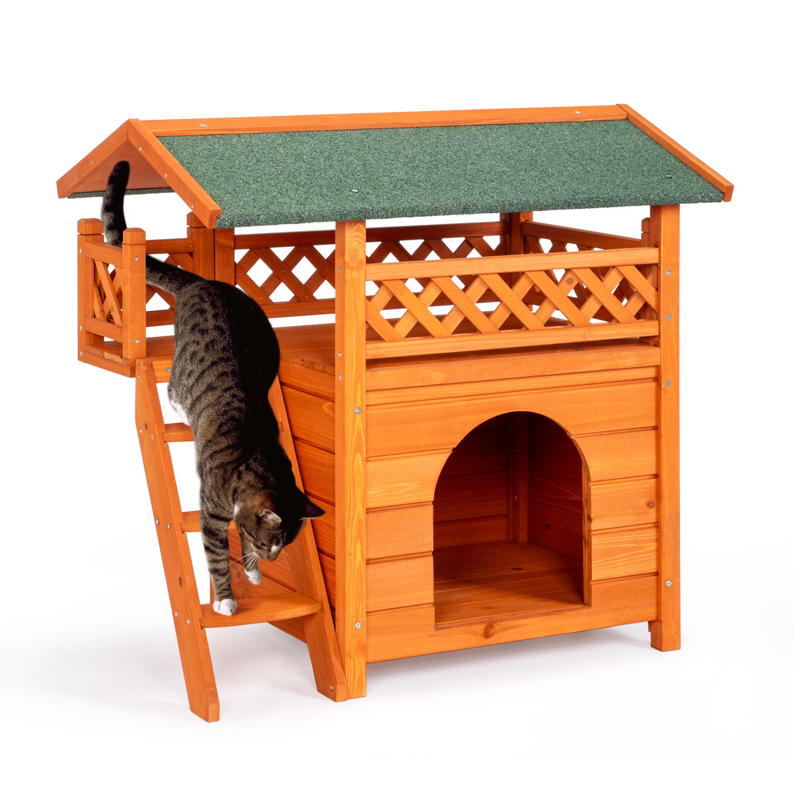 Niche D'extérieur Pour Chat - Clapier Pour Chat - Cage Pour Chat
