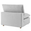 Canapé modulaire de coin modulaire 118 po Commix-1603827166
