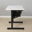 Table à dessin, table à dessin avec tabouret et 3 tiroirs, plateau de table blanc réglable
