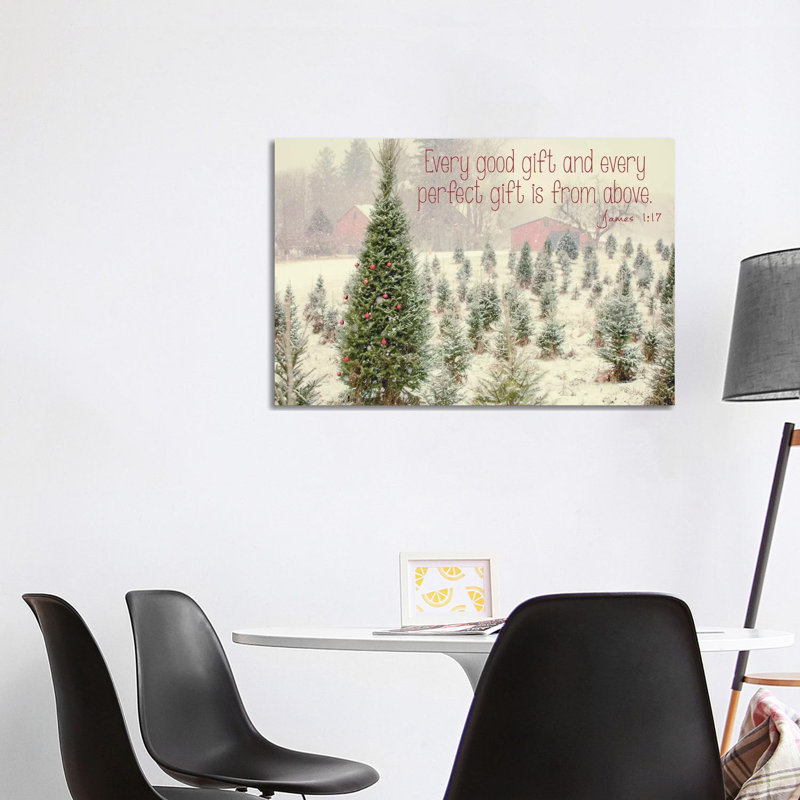 Holiday Messages I by Kelly Poynter - Wrapped Canvas Gallery-Wrapped Canvas Giclée, 101.6 cm H x 66.04 cm W x 1.91 cm D