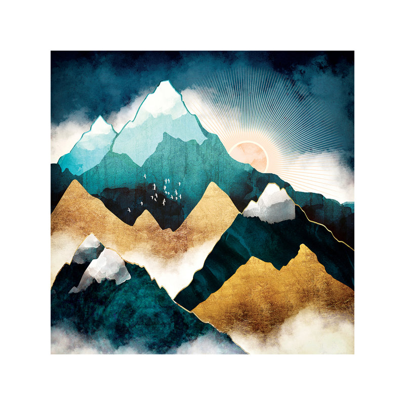 Daybreak - Wrapped Canvas Print, 45.72 cm H x 45.72 cm W x 1.91 cm D