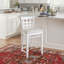 Tabouret de comptoir blanc Egisto