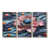 Toile naturelle avec cadre flottant
