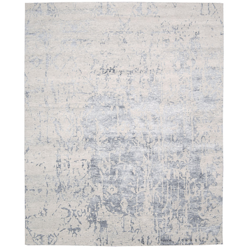 Sachem Wool Abstract Indoor Rug, Rectangle 9'9" x 13'9"