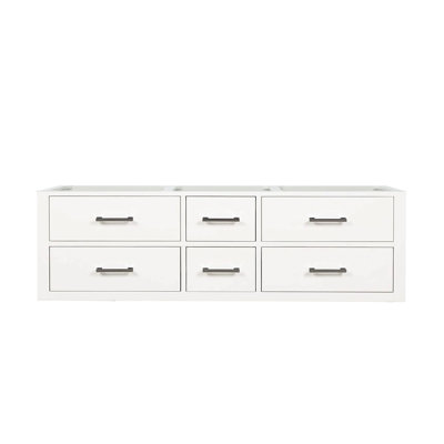 Meuble-lavabo double 60 po X P 22 po D