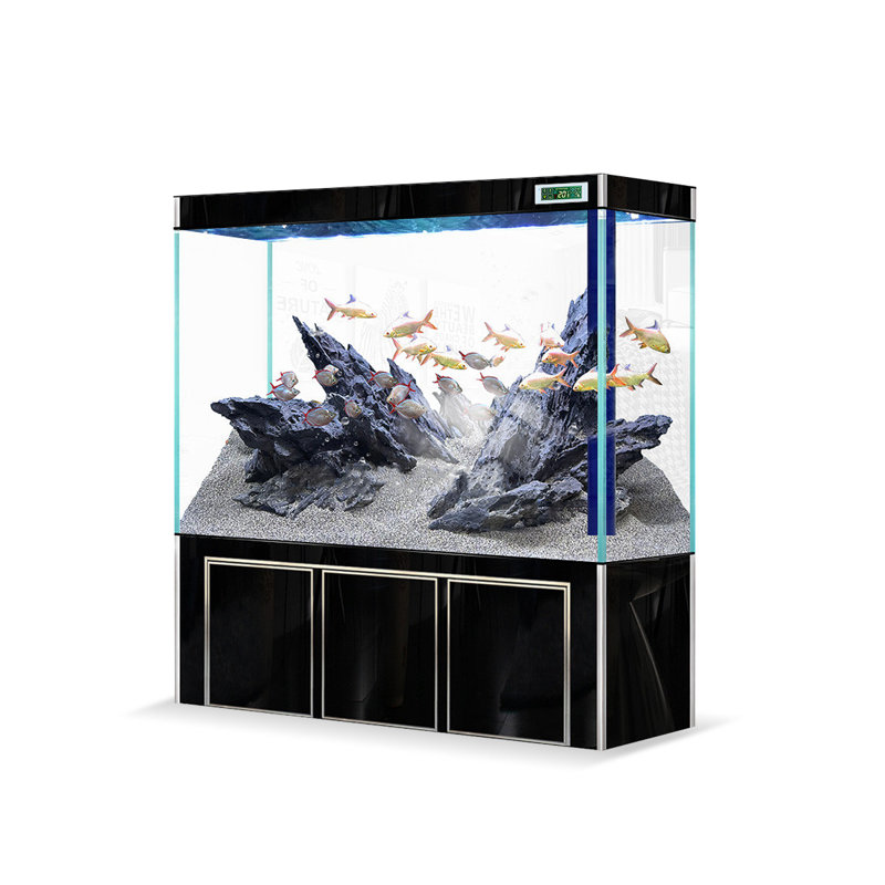 Aquarium 80-92 gallons, 51.18, Black