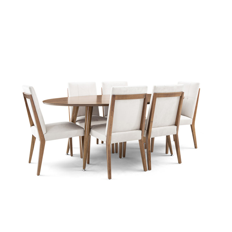 6 - Person Four Leg Dining Set