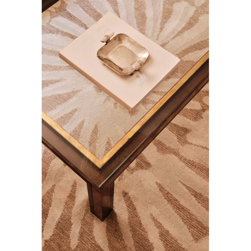 The Rug Company X Winch Design Ammonite Natural Area Rug, Rectangle 10' x 14'