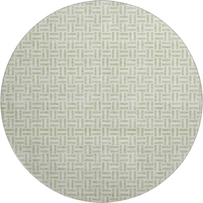Premium Machine Washable Prisco Aloe Rug