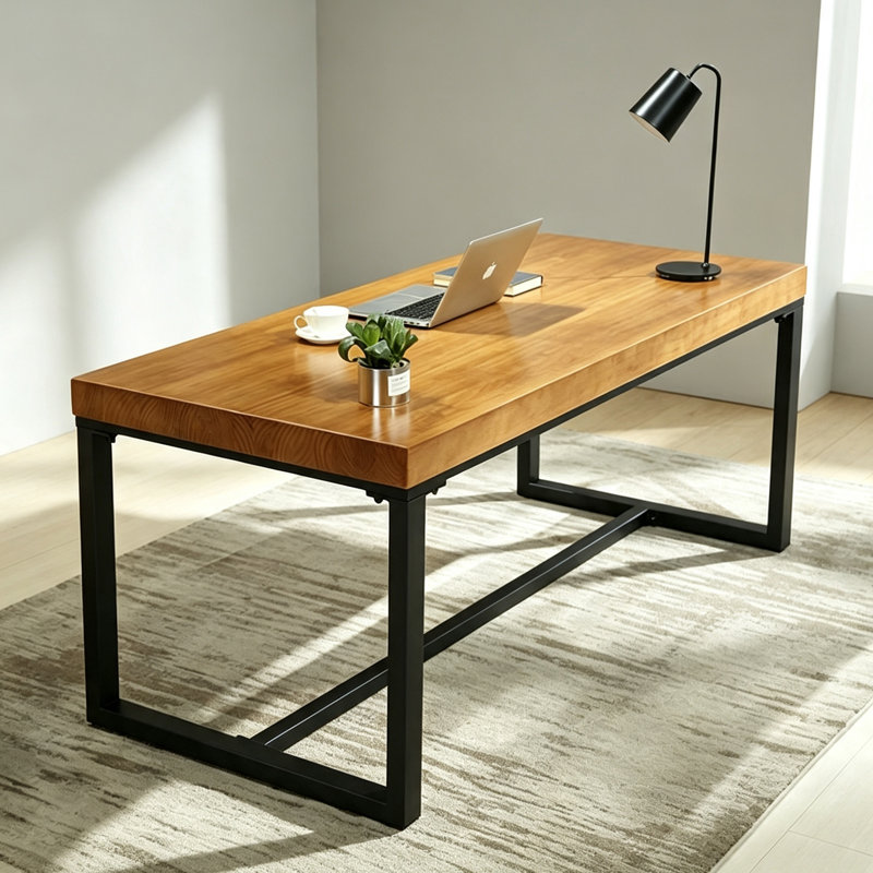 Bureau simple et multifonctionnel, 29.52" H x 78.74" W x 31.49" D