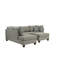 Canapé modulaire 3 pièces en gris