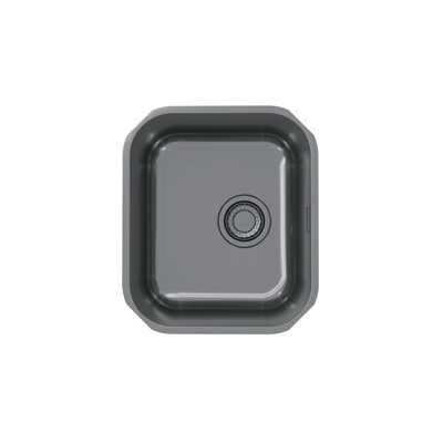 Bergh Belfry Kitchen 368 mm W Single Bowl Kitchen Sink