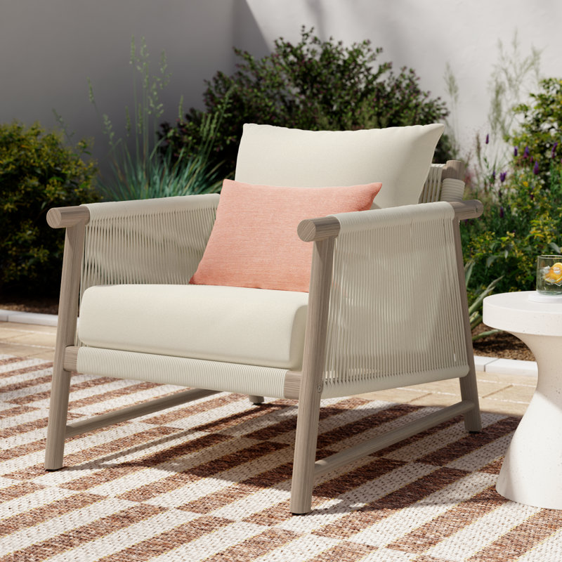 Naomie Acacia Set Of 2 Lounge Chair