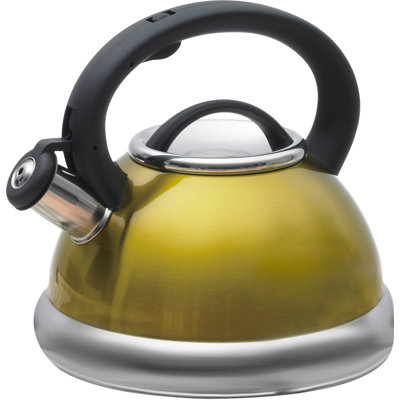 Creative Home Alexa 3 qt. Stainless Steel Whistling Stovetop Tea Kettle