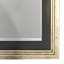 Contemporary Rectangle Solid Wood Beveled Mirror