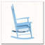 Chaise berçante en bois massif-734486775