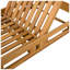 Chaise longue inclinable réglable en bois d'acacia de l 29 po x P 79 po x H 34 po Christopher Knight Home