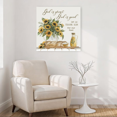God Is Great Rustic Abstract Contemporary