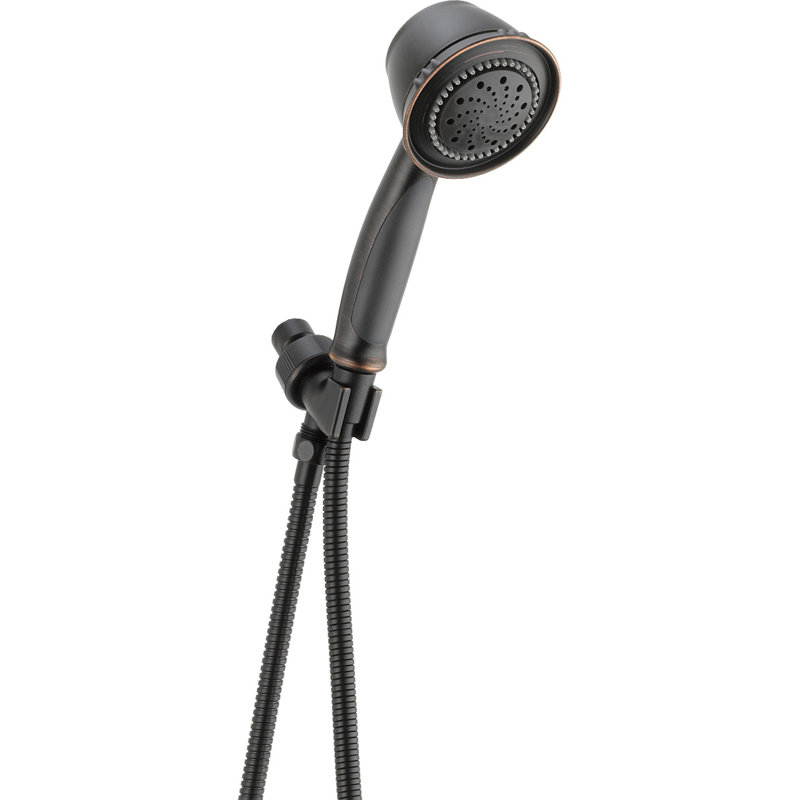 Universal Showering Components Multi Function Handheld Shower Head, Venetian Bronze