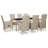 Eloida Rectangular 8 - Person Dining Set with Cushions