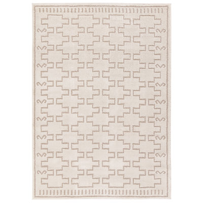 Meret Trellis Ivory/ Beige Rug