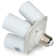 1-Piece 4 in 1 E27 Standard Light Socket Splitter