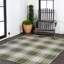 Tapis vert / crème intérieur / extérieur Sabine-371657774