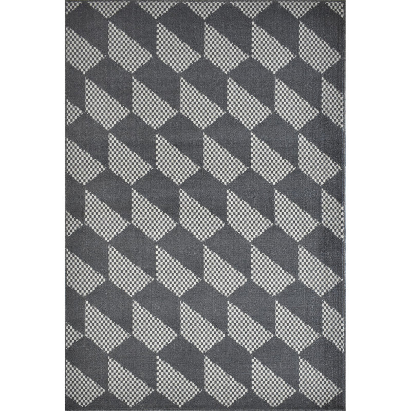 Khem Geometric Indoor Rug, Runner 2'6" x 8'