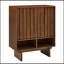 Armoire décorative avec portes doubles et rangement ouvert-790586844