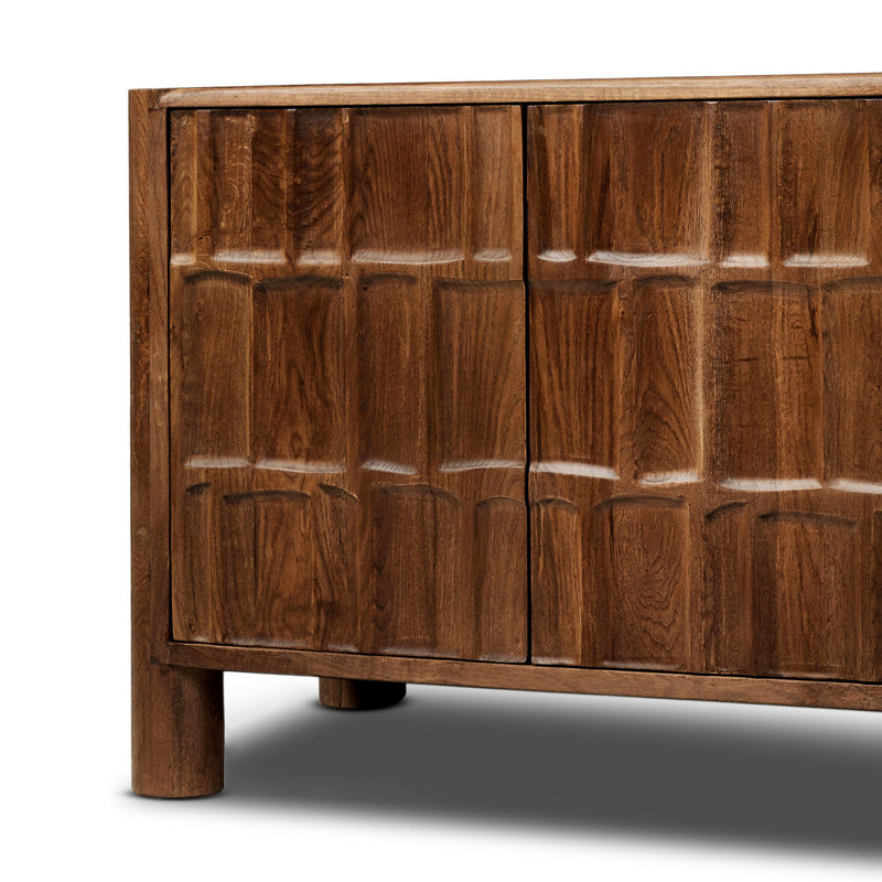 Ezri Media Console, Brown