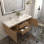 Ensemble de meuble-lavabo mural double l 60 po Auvimar-1704789981