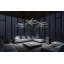 Stix 6 - Light LED Chandelier-441537437