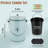 Countertop Compost Bin Kitchen,odourless Indoor Compost Bin With Lid And Compost Bags,compost Bucket Composter Container For Food Waste-109722865