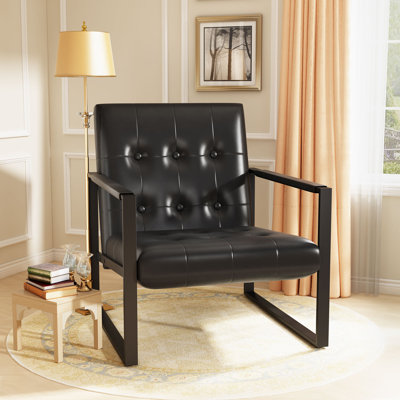 Sarish 25.6'' Wide Tufted Armchair