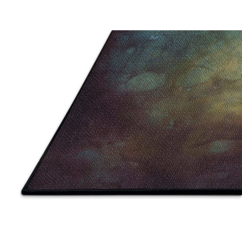 Tapis bleu area painting, Rectangle 2 pi x 3 pi