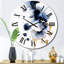 Horloge murale Crossroads Of Blue Grooves-93383047