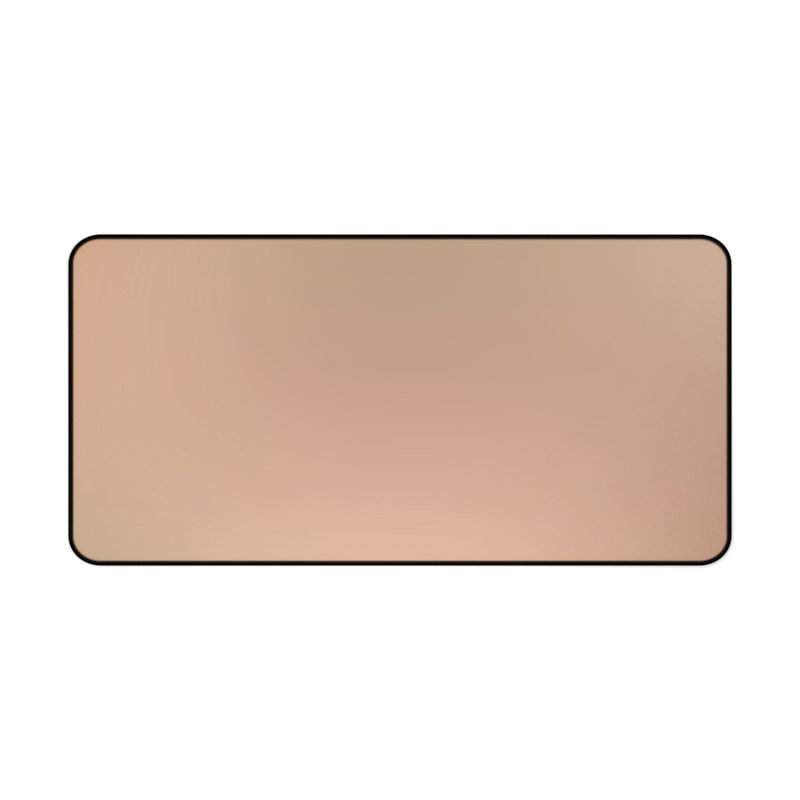 Desk Mat, 23.6" H x 13.8" W x 0.25" D, Soft Neutral Beige