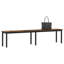  Bench Engineered Wood Dining Seating Furniture Modern Living Room Home