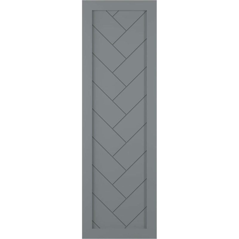 Volets à fixation fixe en PVC True Fit, 45", Océan, 15"