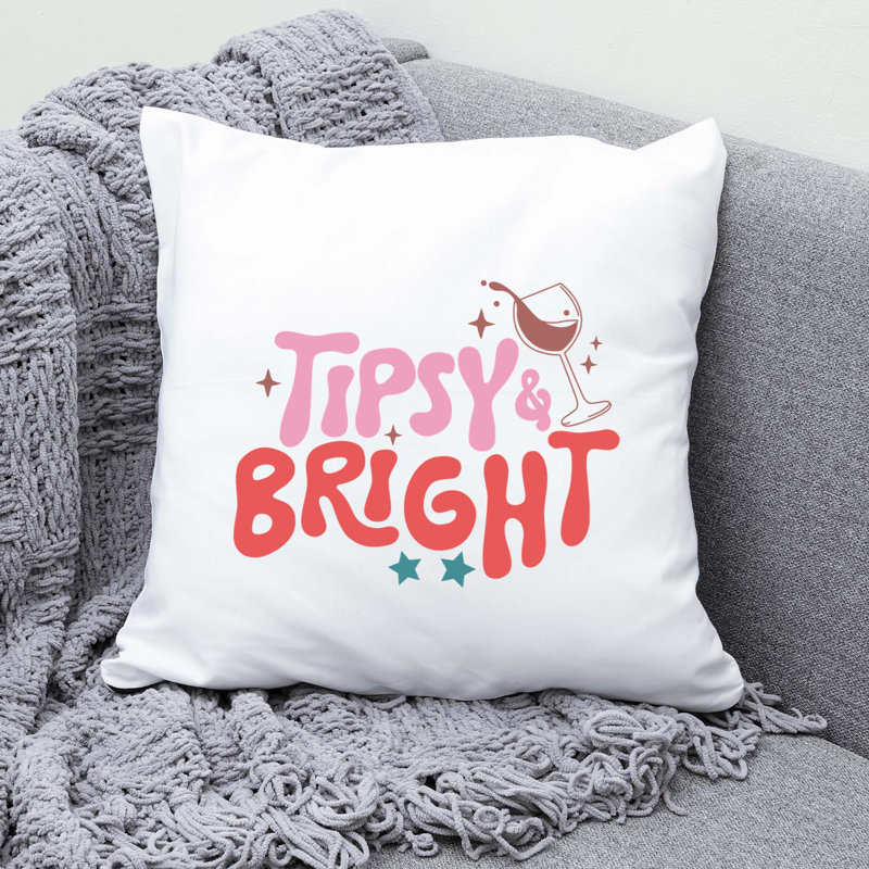 Christmas-05_3 Reversible Throw Pillow, 14" x 14"