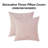 Chenille Throw Pillow Covers Set of 2, Decorative Soft Couch Pillow Covers 18x18 Inch-121160389