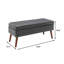 Banc de rangement avec banc de rangement pour chambre à coucher