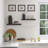 Sydney 24" W x 6" D Floating Shelves Set with Invisible Wall Mount Brackets-89833779