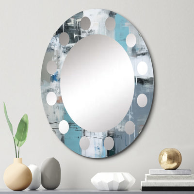Crissay - Miroir mural moderne ovale
