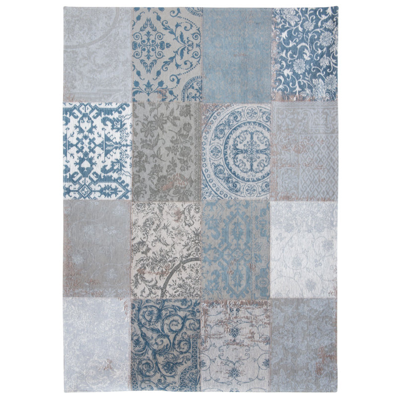 Vintage Abstract Area Rug, Rectangle 170 x 240cm