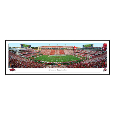 Arkansas Football Panoramic Print