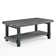 Rundell Pomona Rustic Industrial Modern Vintage Metal and Solid Wood Coffee Table with Storage, Easy Assembly, Small Rectangle Coffee Table, 42 in x 24 in x 18 in
