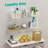 Wall Mounted Wire Shelves 2-pack, Heavy Duty Steel Storage Shelving For Closet, Laundry Room, Pantry And Basement Organization