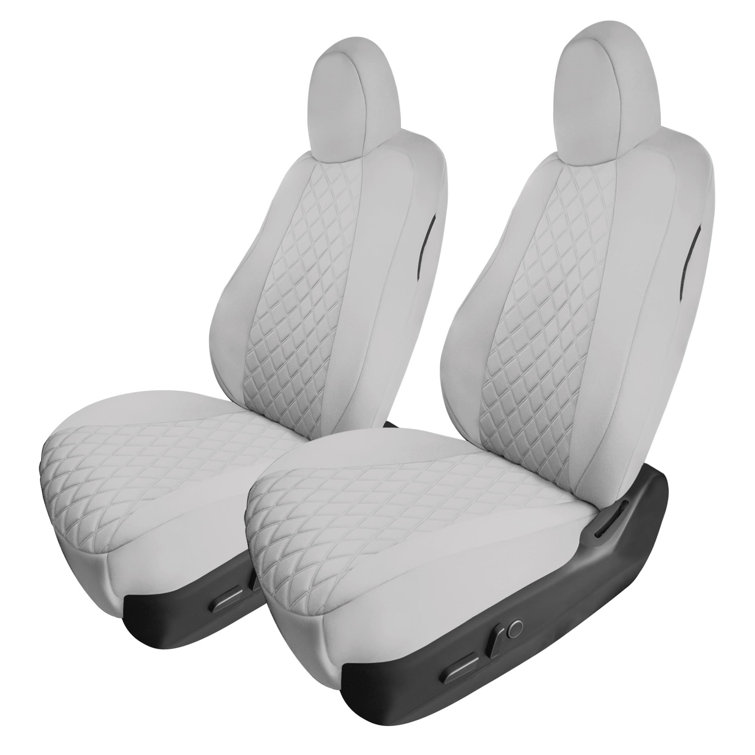 FH Group Custom Fit Neoprene Seat Covers For Tesla Model 3, Front Set
