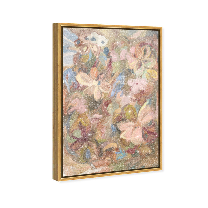 Moving Eden II Print by Oliver Gal, 31"H x 21"W, Gold Floater Frame